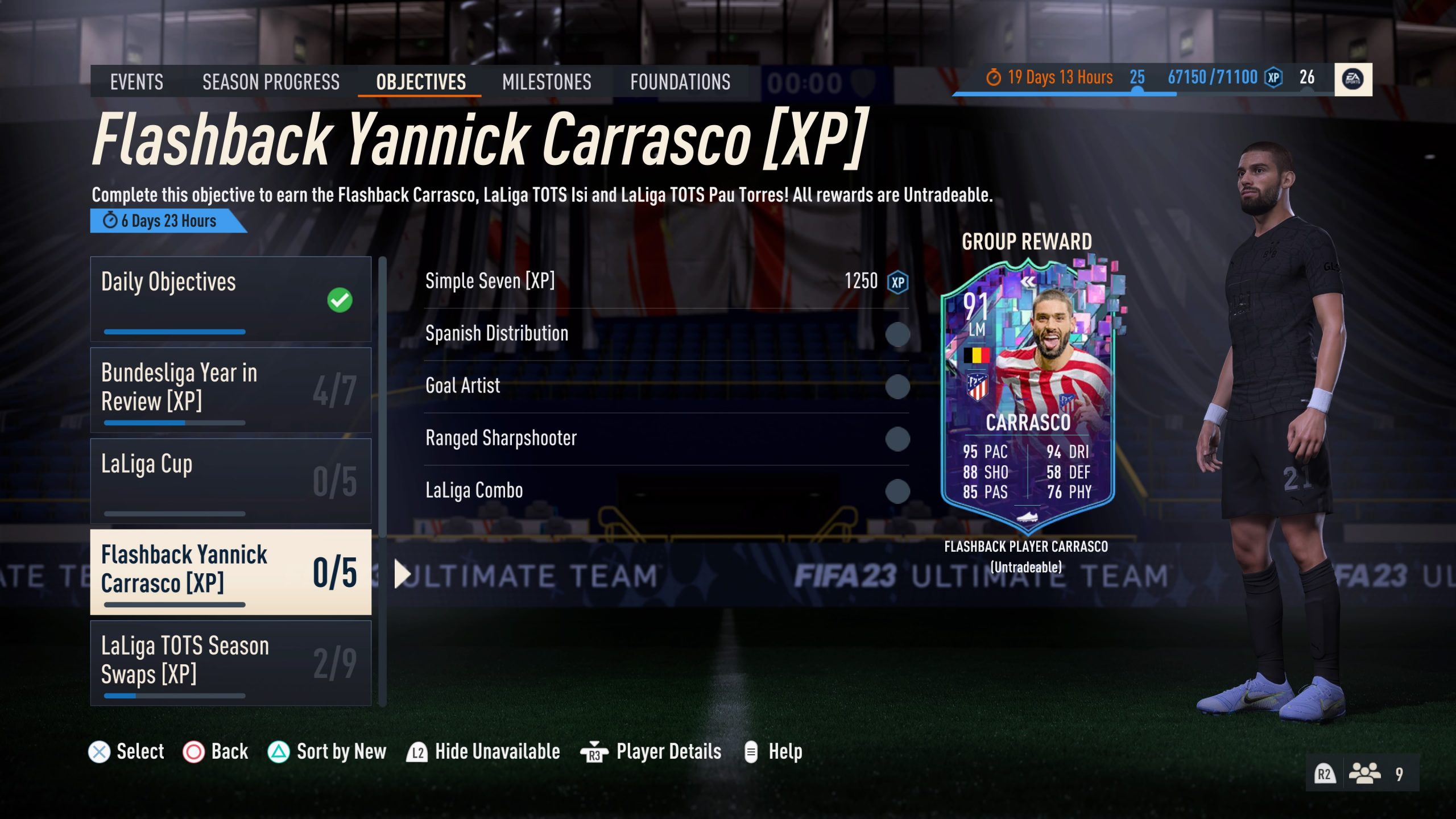 How To Complete Flashback Yannick Carrasco in 8 Games